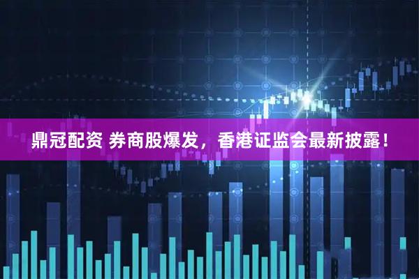 鼎冠配资 券商股爆发，香港证监会最新披露！